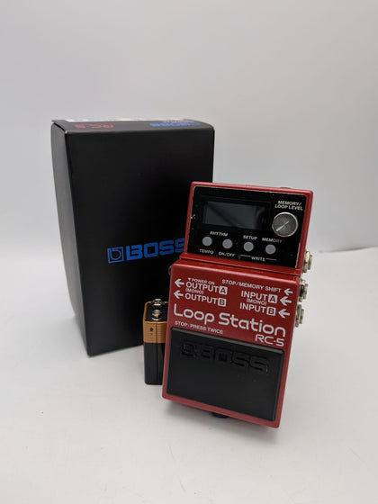 BOSS RC-5 Loop Station Pedal Red