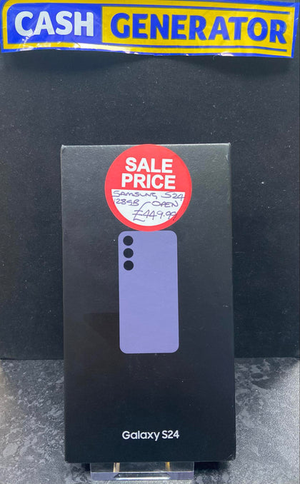 Samsung Galaxy S24 128GB Boxed - Cobalt Violet