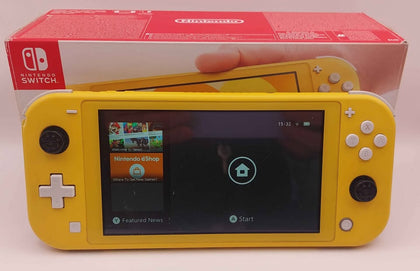 Nintendo Switch Lite console 32GB yellow Boxed with charger