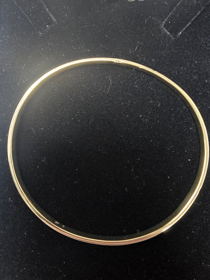 9ct Gold B/Let 19.4G 3'' Diameter