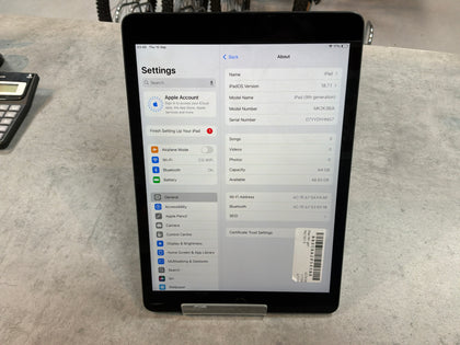 Apple iPad 9th Generation – Wi-Fi – 64GB – Space Grey