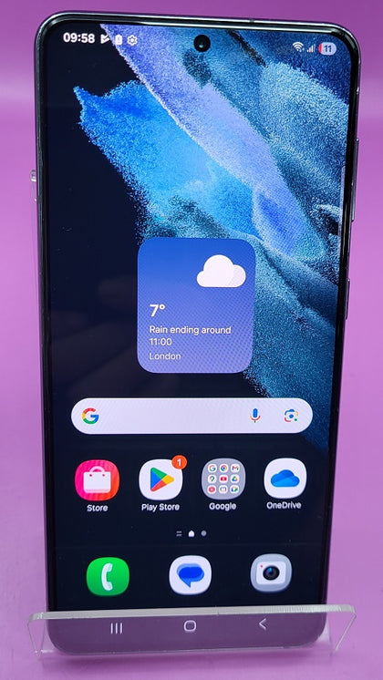 Samsung Galaxy S21 - Dual Sim - 128GB - Phantom Grey - Unlocked.