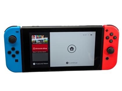 Nintendo Switch Console Neon & Charger