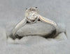 18ct White Gold diamond Ring 0.50ct size "L"