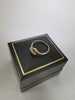 9ct Hallmarked 1.6g Gold Ring Size O Box Included