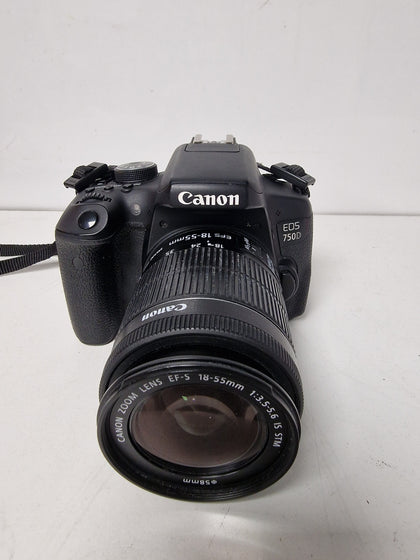 Canon EOS 750d Digital SLR Camera With 18 - 55 mm Lens