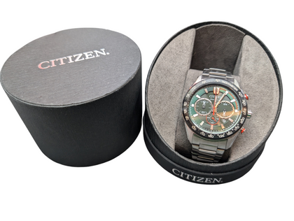 GENTS CITIZEN ECO DRIVE WATCH BOXED PRESTON STORE