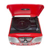 Steepletone Roxy 4 duke box red rocord player
