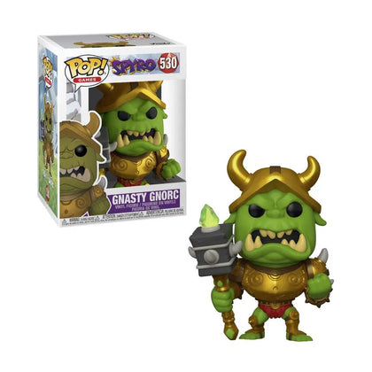 ** Collection Only ** Spyro The Dragon Gnasty Gnorc Pop Vinyl Figure 530 Oex.