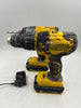 Stanley FatMax 18V Cordless Brushless Combi Drill & Impact Driver Twin Kit 2 x 2.0Ah in Yellow | Plastic