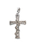 925 Hallmarked Silver Chain  & Silver Cross - 43.77g Total Weight, 24" Length *BRAND NEW*