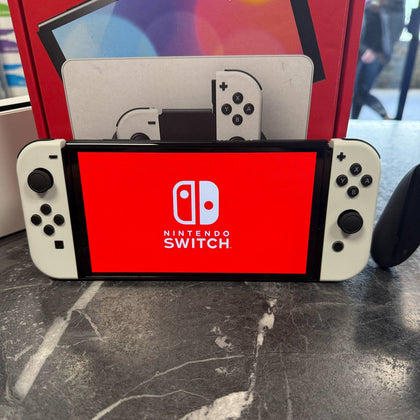 Nintendo Switch OLED Console - White 64GB (BOXED)