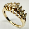 14ct gold diamond ring size N