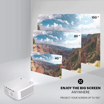 Kodak Flik X10 Full HD Multimedia Projector| 1080P Mini Compact Portable Home Theater System