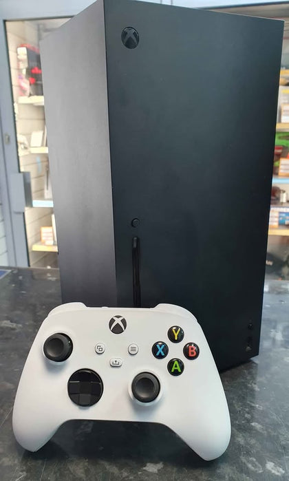 Microsoft Xbox Series X Black with White Controller