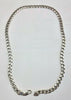 Silver Curb Chain 20"