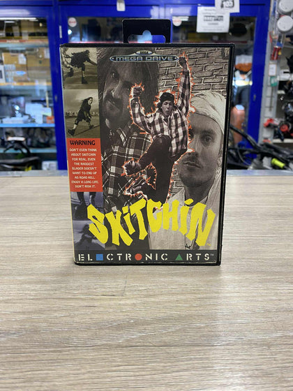 Skitchin', w/o Manual, Boxed - Sega Megadrive