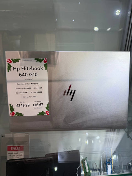 HP EliteBook 640 G10/i5-1345U/16GB Ram/256GB SSD/14