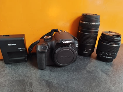 Canon Eos 4000D Camera with 18-55mm III Lens
