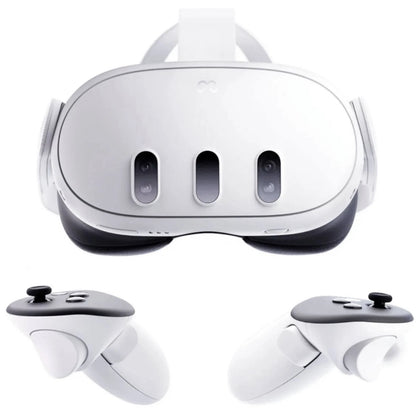 Meta Quest 3 512GB | Highest Storage Mixed Reality Headset with Controllers and Power Adapter | Powerful Performance & High-Resolution Passthrough