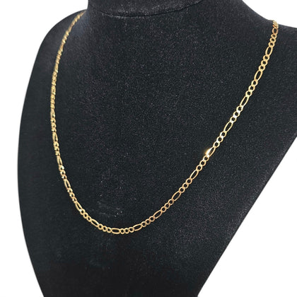 9ct 18 inch Figaro Link Gold Chain