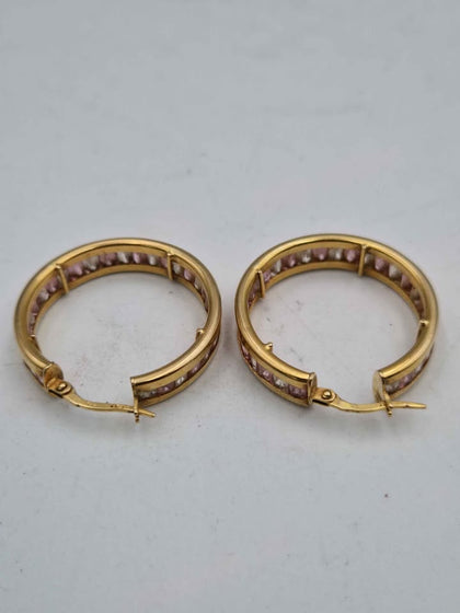 Pair Of 9ct Yellow Gold 1