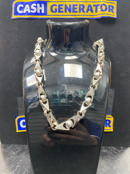 Silver Necklace 22