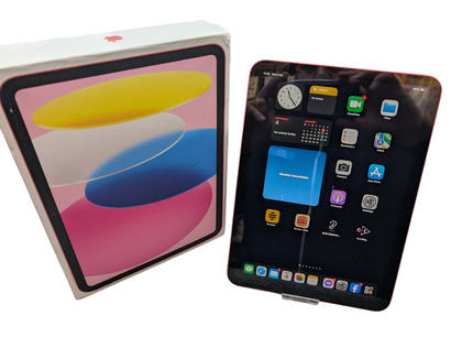 PINK APPLE IPAD 10TH GENERATION WIFI/CELLULAR BOXED PRESTON STORE