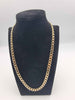9ct Yellow Gold Thick Curb Chain Necklace - 20" Long - 41.82 Grams
