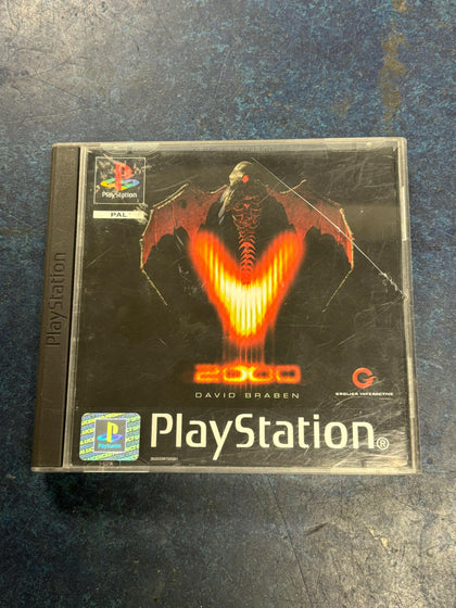 V2000 PlayStation Game ps1.