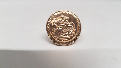 9ct 3.48g Coin Ring
