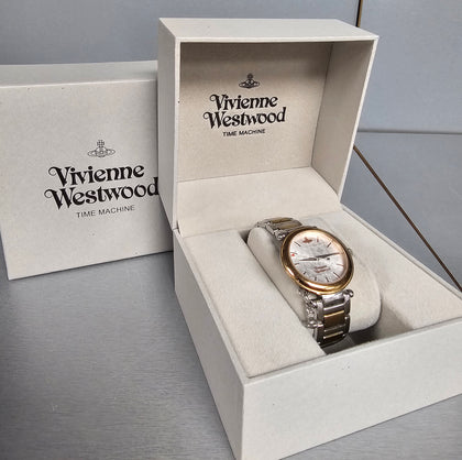 Vivienne Westwood Quartz Orb Watch - Silver/Rose