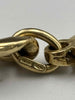 18ct NON UK yellow GOLD curb style 25'' with pendent & box 36.11g