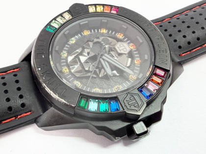 Philipp Plein The Skull Multicoloured stones watch
