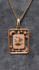 14ct Rose Gold Pieces  Pendant & Double Link Chain