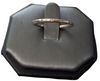 Pandora Silver Ring With Clear Stones-Size-R