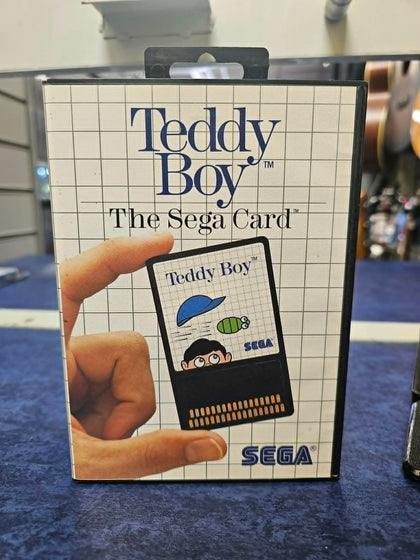 Teddy Boy (Card Ver) w/ Manual, Boxed - Sega Master System
