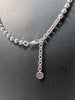 GUCCI 925 Sterling Silver Ball Bead Chain Necklace - 20" Long - 21.32 Grams - Boxed