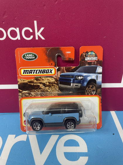 Matchbox 2020 Land Rover Defender 90 (Blue) HFR57.