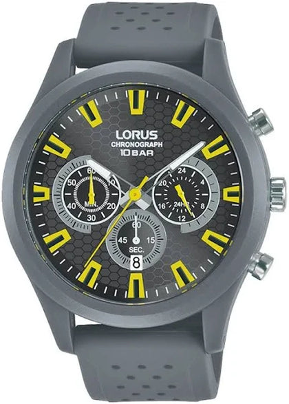 Lorus Mens Sports Chronograph Watch RT377JX9- NEW