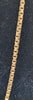 9CT - Yellow Gold Box Link Necklace - 10.59g - 18" - Hallmarked