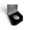 9CT Yellow Gold Oval Floral Style Locket 4.3Grams **GOOD CONDITION**