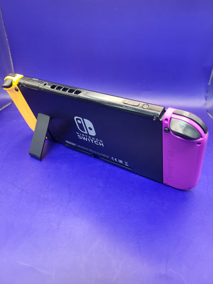 Nintendo Switch Console with Orange / Purple Joycons