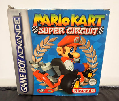Gameboy Game Boy Advance Mario Kart Super Circuit