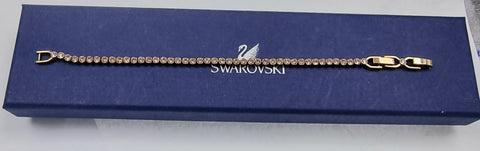 Swarovski Rose Gold Effect Tennis Bracelet 7