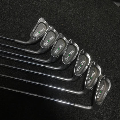 Ping Karsten Zing Irons - Green Dot Edition - 3,4,5,6,7,8,9 IRONS - PW & SW