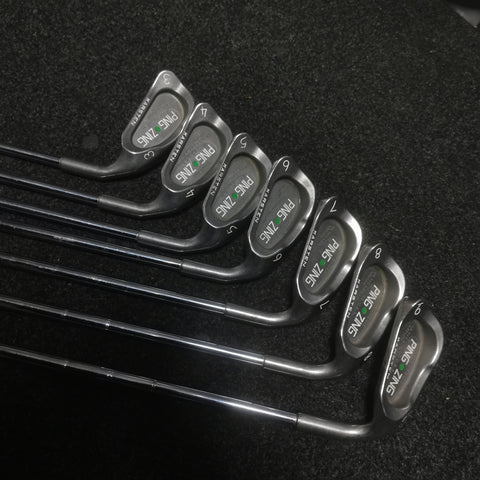 Ping Karsten Zing Irons - Green Dot Edition - 3,4,5,6,7,8,9 IRONS - PW & SW