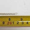 Brand New Sterling Silver Box Chain Bracelet 8.5"