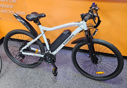 SAMEBIKE Electric Bicycle for Adults 26 Inches, Electric Bike with Pedal Assisted, Removable Battery 36 V **Collection Only**
