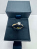 1.75g 9ct White Gold Ring With Stone - Size Q - **Hallmarked**